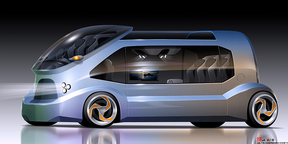 Car Design - Limo Van