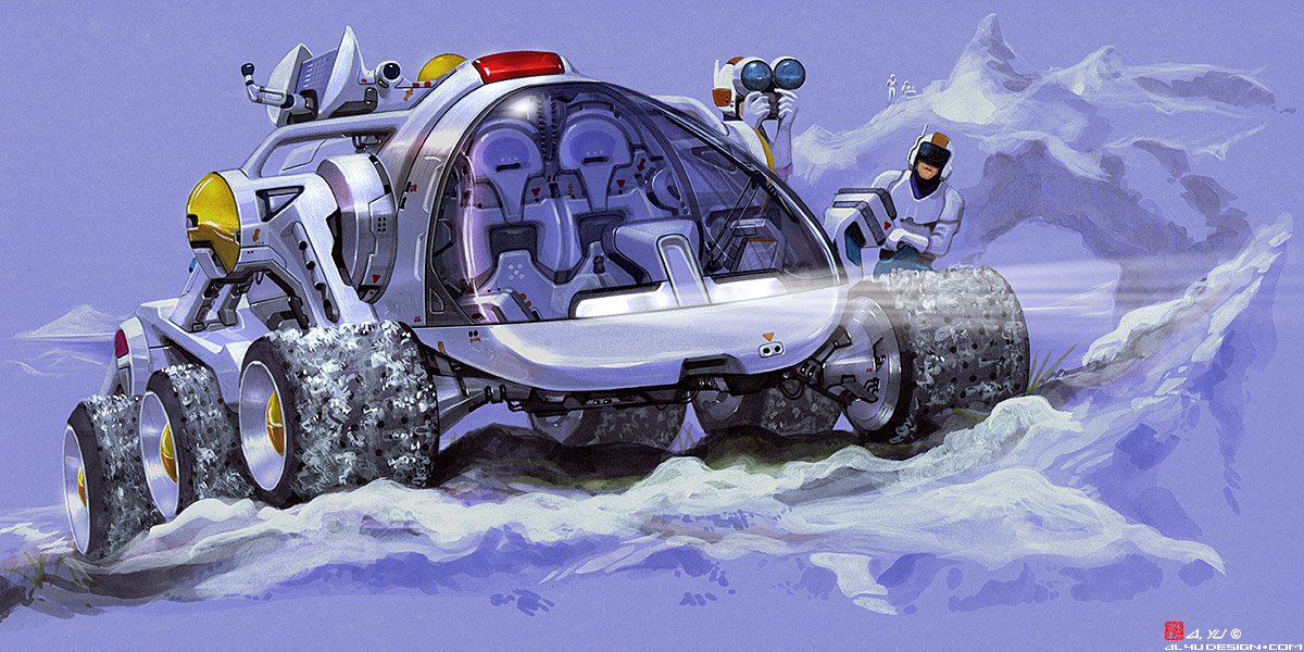 Car Design - Snow Rover